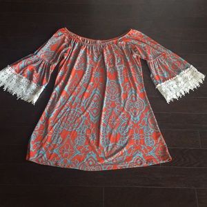 Yohada Boutique Off The Shoulder Flare Sleeve S